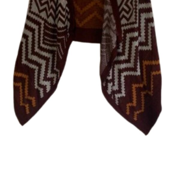 Catherines Plus Sized Fair Isle Cascade Sweater Vest 5x - Picture 4 of 7